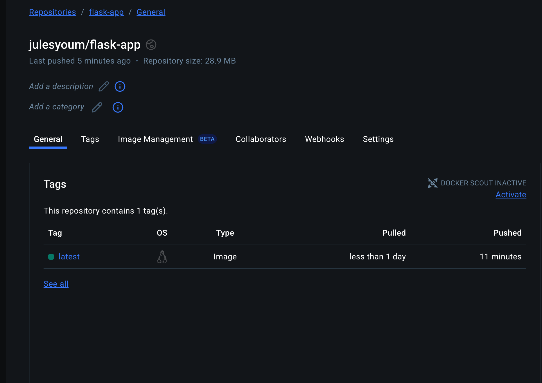 result-on-docker-hub